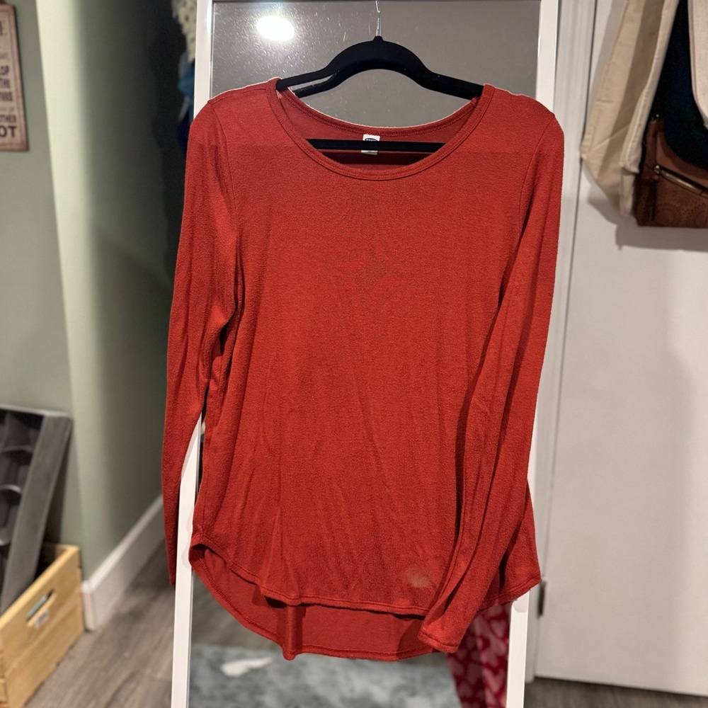 Old Navy Women's Orange Blouse